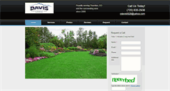 Desktop Screenshot of davislandscapellc.com